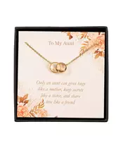 To My Aunt - Eternity Necklace