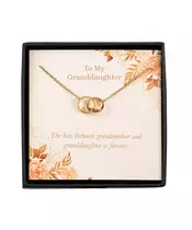 To My Granddaughter - Eternity Necklace