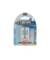 ANSMANN Mignon - AA size - Pack of 2,NiMH Rechargeable Batteries