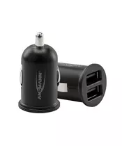 ANSMANN USB Car Charger 2.4A - 2 Port - Smart IC - NEW,Travel Power,USB Car Chargers