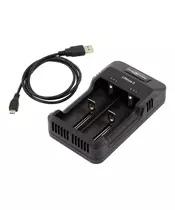 ANSMANN Lithium 2 Charger,Li-Ion Rechargeable Charger & Battery