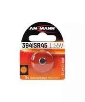 ANSMANN SR45 / 394,Non - Rechargeable Batteries,Silver Oxide Cells in Blister Packs