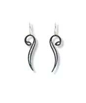 SNAKE DIAMOND EARRINGS