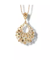 CHAMPAGNE DIAMOND PENDANT