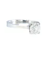 ENGAGEMENT RING 18K 1.00CTW Si2 G.COLOUR