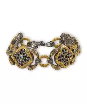 Bracelet with Precious Gemstones and Zircon