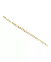 18k gourmet chain bracelet