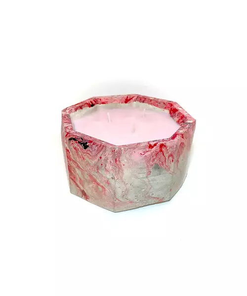 One of a Kind Scented Candle - Rose Vanilla