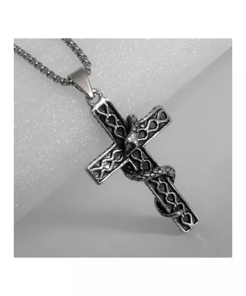 "Cross No.3" Necklace for Men