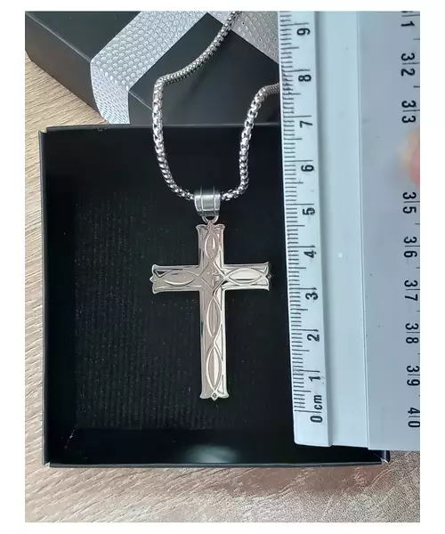 "SS Cross - Silver" Cross for Men