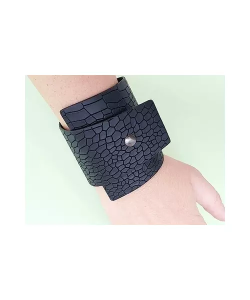 Rock-style Leather Bracelet "No.1"