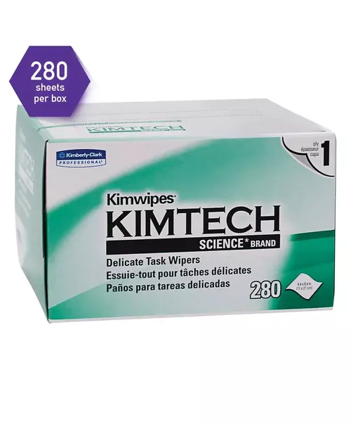 KIMTECH SCIENCE KimWipes Delicate Task Wipers 280pcs