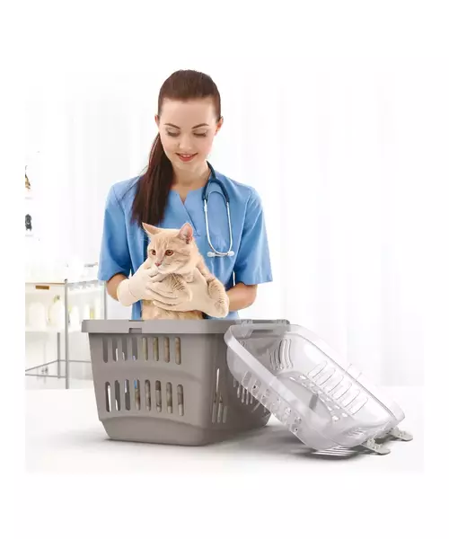 PET CARRIER WITH TOP OPENING
