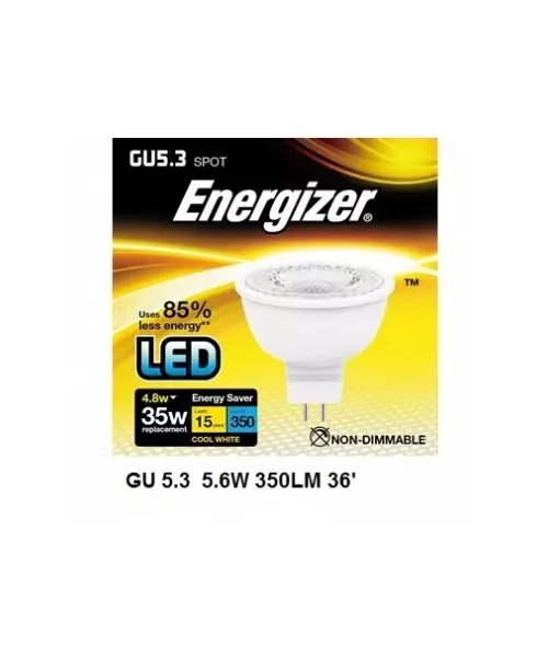 S8833 LED GU5.3 &#8211; 4.8W 350LM 36° COOL WHITE