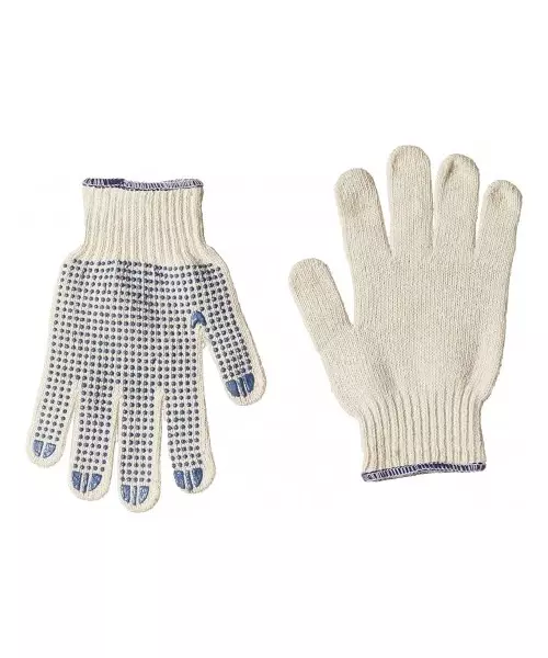 GLOVES WITH DOTS 12PCS