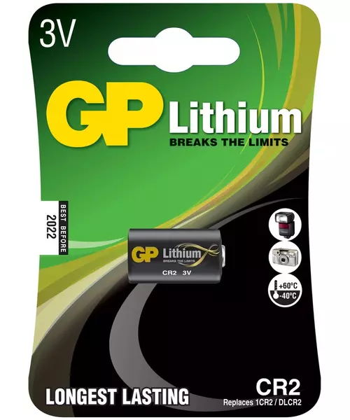 GP Lithium Battery 3V CR2 656.343UK