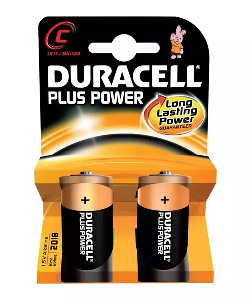 Duracell Plus Power Battery C 2pcs 656.957UK