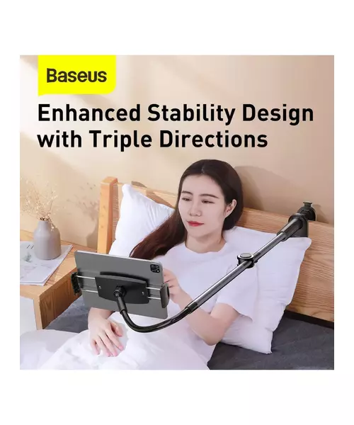 Baseus Stand Tablet with Clamp Rotary Adjustment Grey