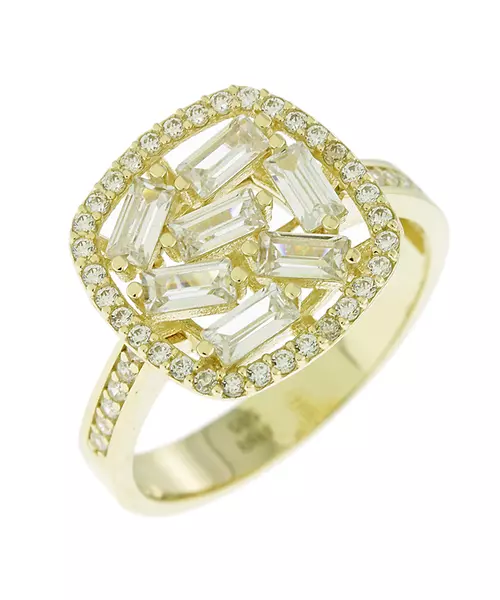 14K CUBIC ZIRCON RING