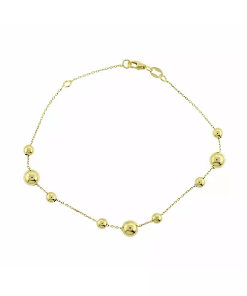 14K BALL BRACELET