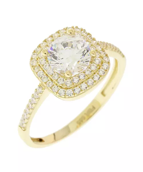 14K CUBIC ZIRCON RING