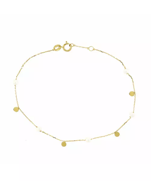 14k pearl bracelet