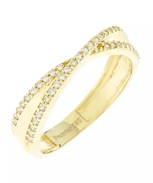 14K CUBIC ZIRCON RING