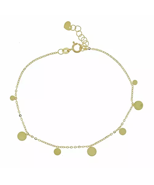 14K GOLD PLAIN BRACELET