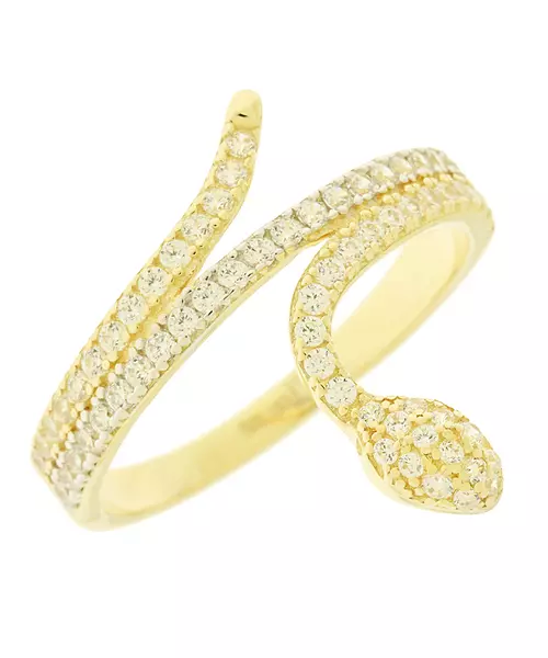 14k snake ring