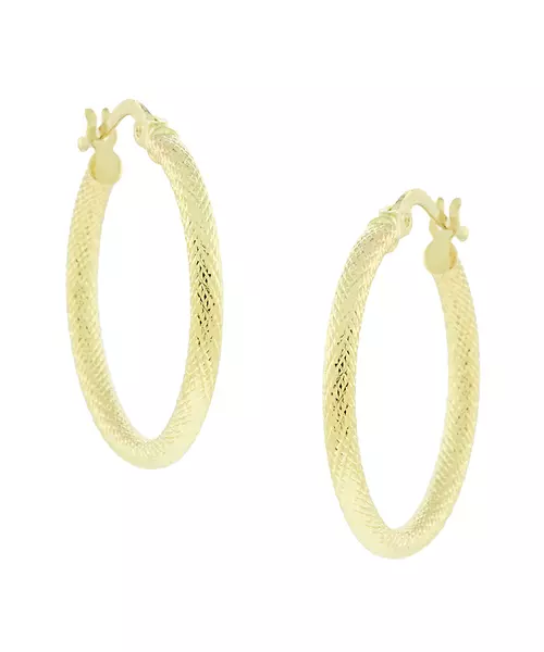 14K HOOP EARRINGS