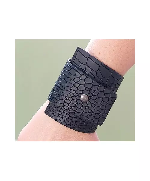 Rock-style Leather Bracelet "No.1"