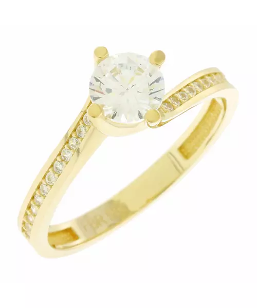 14K GOLD PROMISE RING