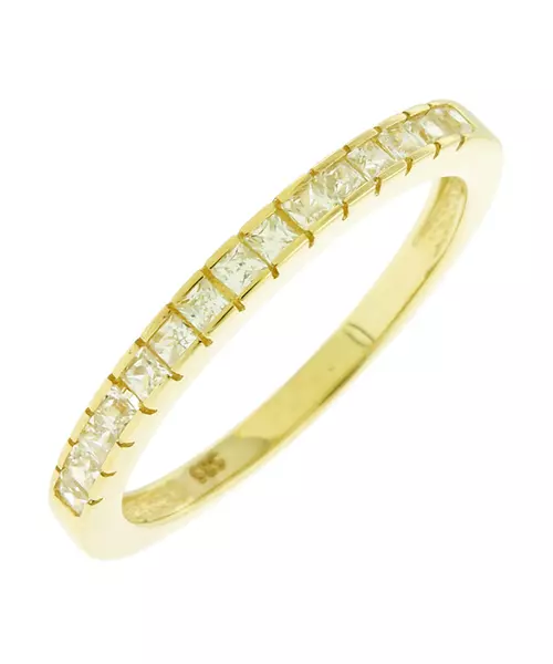 14K HALF ETERNITY RING