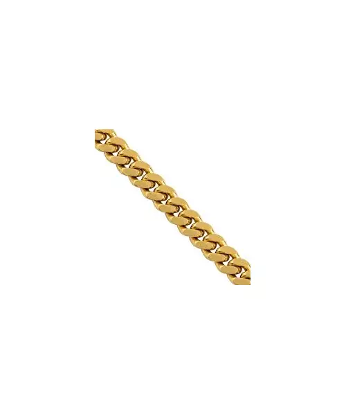 18K GOLD 60CM GURMET CHAIN NECKLACE