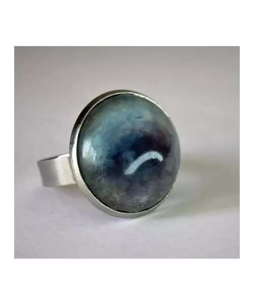 "Unknown" Resin Art Ring