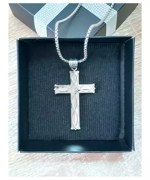 "Lights Cross - Black" Cross for Men