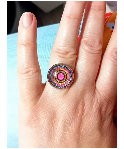 "Centre Pattern -3" Ring