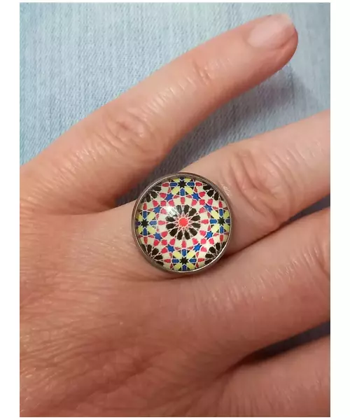 "Circle Pattern -1" Ring