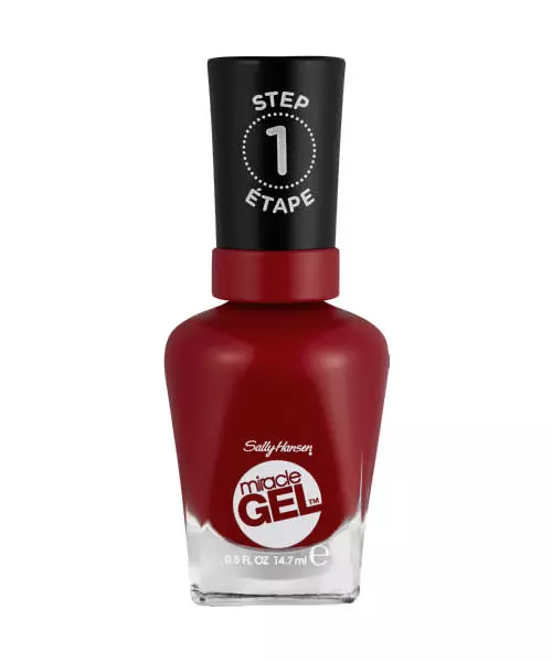 SALLY HANSEN MIRACLE GEL - NAIL POLISH 680 RHAPSODY RED 14,7 ml