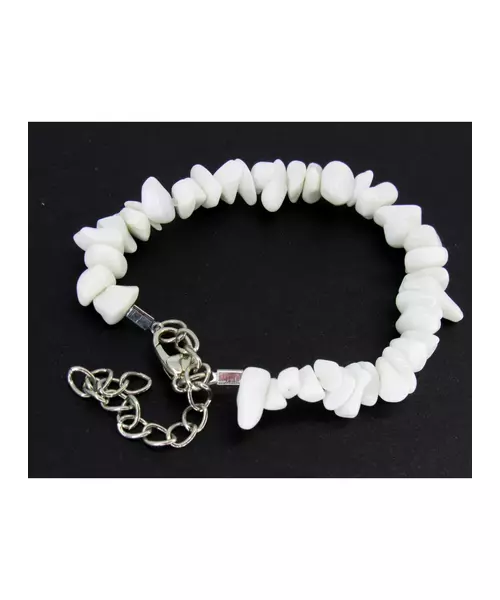 White Agate Bracelet