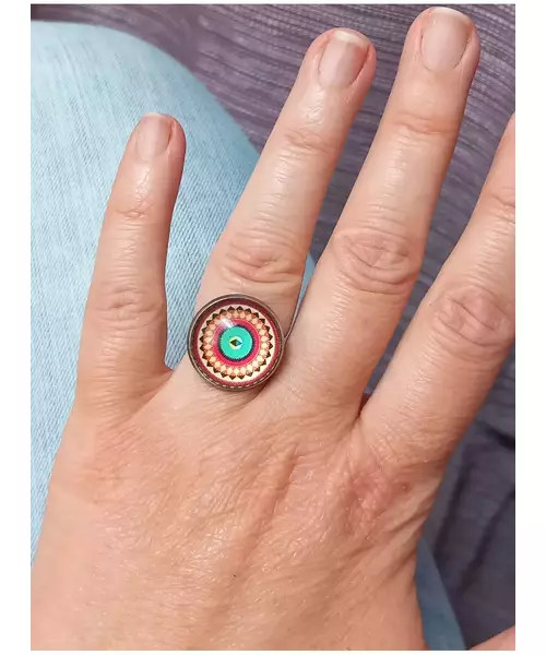 "Circle Pattern -2" Ring