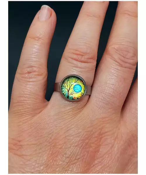 Ring "Moon tree"