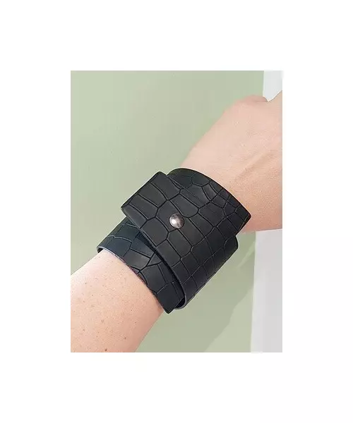 Rock-style Leather Bracelet "No.2"