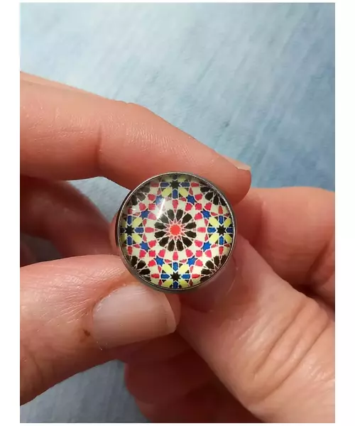 "Circle Pattern -1" Ring