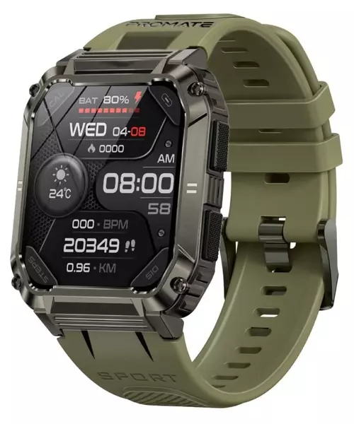 Promate Smartwatch BT Call IP67 1.95'' Rugged XWATCH-S19 Camo