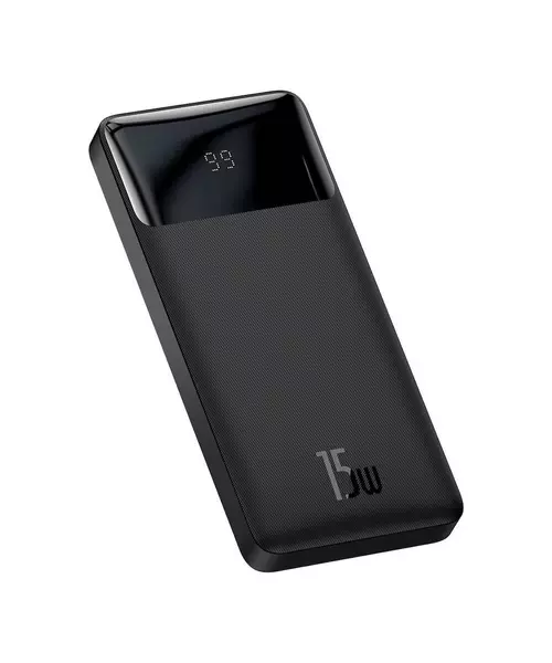 Baseus Powerbank 15W 10000mAh Bipow Black