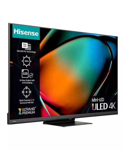 Hisense 65U8KQ 65'' 4K Smart QLED MINI LED 120hz Gaming TV