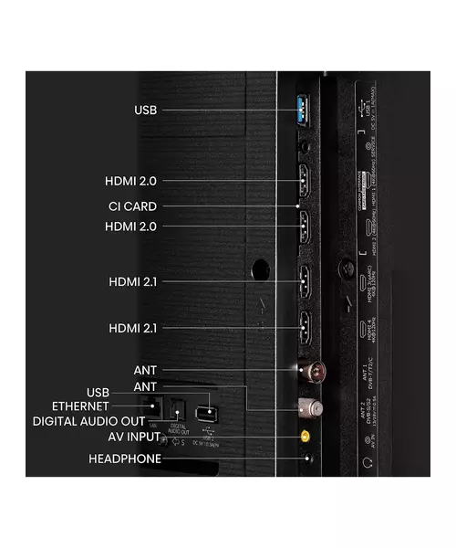 Hisense 55U8KQ 55'' 4K Smart QLED MINI LED 120hz TV