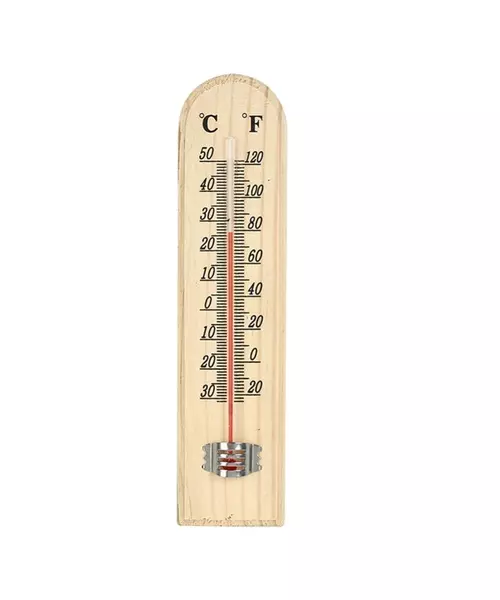 Ξύλινο Θερμόμετρο Χώρου