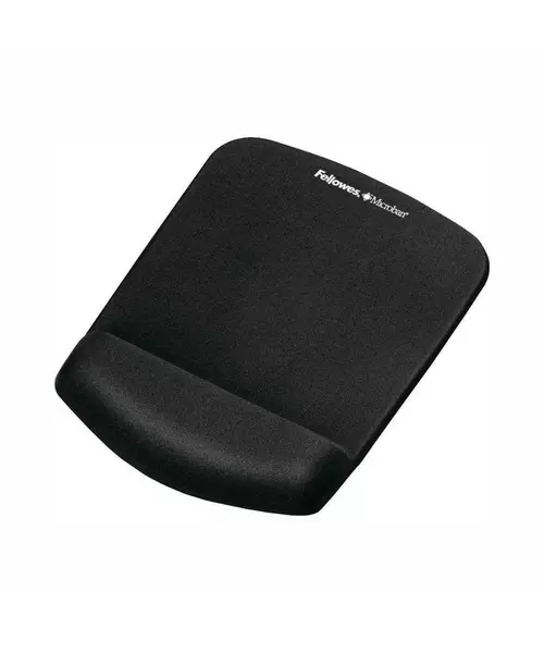 Fellowes Plushtouch Wrist Mouse Pad 184.2mm με Στήριγμα καρπού Μαύρο